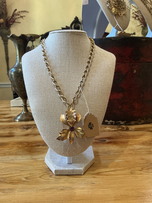 Mauve Necklace